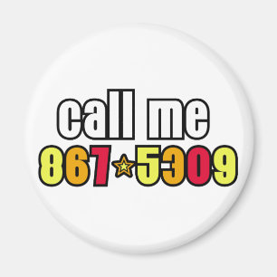 867-5309 マグネット