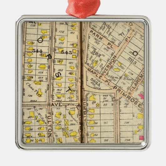 8687 Mtバーノン メタルオーナメント (正面)