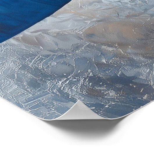 869抽象芸術 ポスター (角)