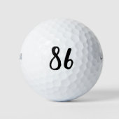 86 ゴルフボール (正面)