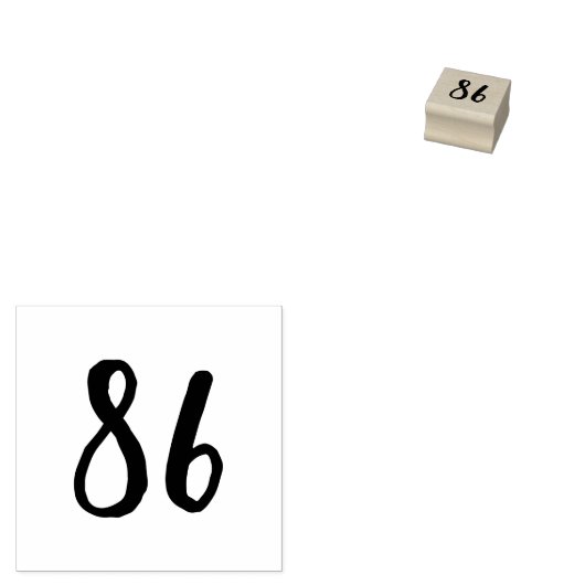 86 ラバースタンプ (押印)