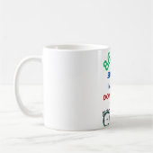 86,400 Seconds in a Day Coffee Mug コーヒーマグカップ (左)