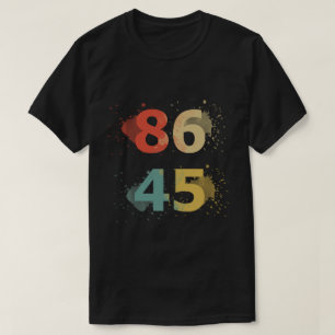 86 45アンチトランプTシャツ Tシャツ