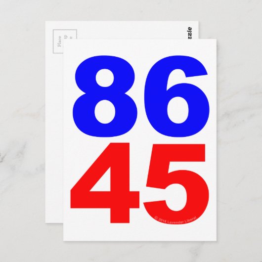 86 45 ポストカード (正面/裏面)