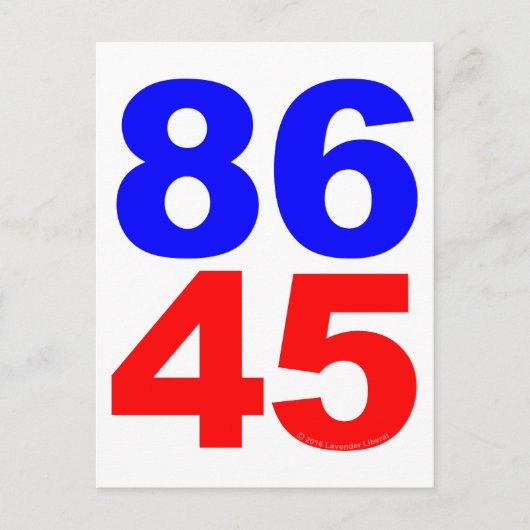 86 45 ポストカード (正面)