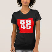 86 45 (切札の抵抗) Tシャツ (正面)