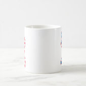 86 46アンチバイデン氏プロトランプ愛国心 コーヒーマグカップ (中央)