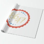 86 47アンチトランプおもしろい ラッピングペーパー (アンロールド)