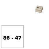86 - 47スタンプ ラバースタンプ (押印)