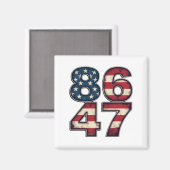 86 47マガ誇りを持ったトランプ大統領就任日 マグネット (正面/裏面)