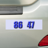 86 47 バンパーステッカー (車上)