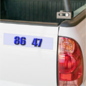 86 47 バンパーステッカー (トラック上)