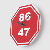 86  47 ラージ壁時計 (傾斜)