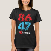 86+47=弾劾 Tシャツ (正面)