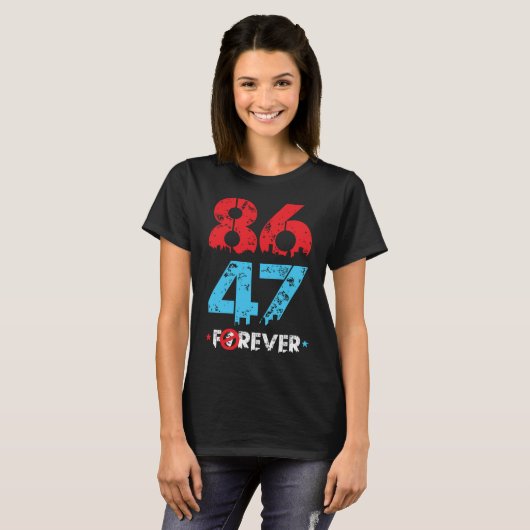 86+47=弾劾 Tシャツ (正面フル)