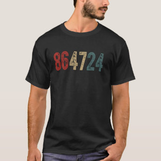 86 47 2024アンチトランプ864724 I m Voting Entered Tシャツ