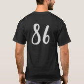 86 Tシャツ (裏面)