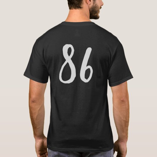 86 Tシャツ (裏面)