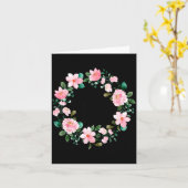 86 Years Loved Men Women 86 Years Old Cool 86th Bi カード (黄色い花)