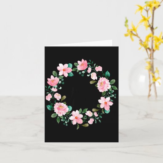 86 Years Loved Men Women 86 Years Old Cool 86th Bi カード (黄色い花)