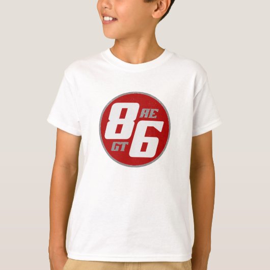 86aeかgtか? tシャツ (正面)