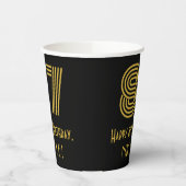 87番目の誕生日:インスパイアアールデコの外観"87" & Name 紙コップ (左)