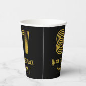 87番目の誕生日:インスパイアアールデコの外観"87" & Name 紙コップ (右)