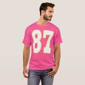 87誕生日サッカーアメリカンボーイズ Tシャツ (正面フル)