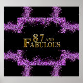 87誕生日 ポスター (正面)