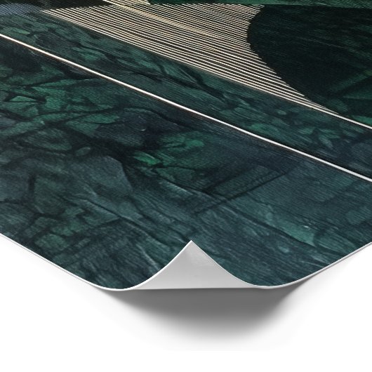 870抽象芸術 ポスター (角)