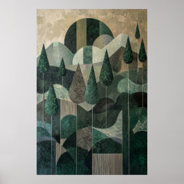 870抽象芸術 ポスター