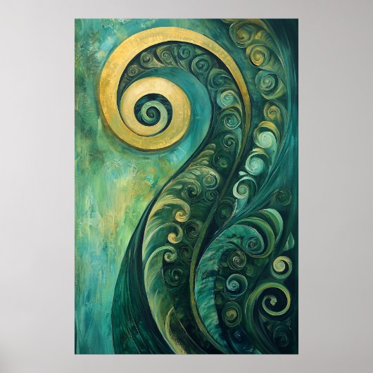 873抽象芸術 ポスター (正面)