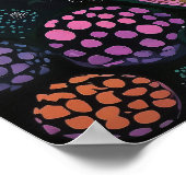 874抽象芸術 ポスター (角)