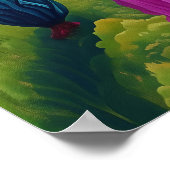 875抽象芸術 ポスター (角)