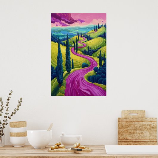 875抽象芸術 ポスター (キッチン)