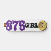 876 GIRL スケートボード (横)