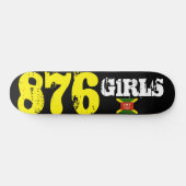 876 GIRLS スケートボード (横)