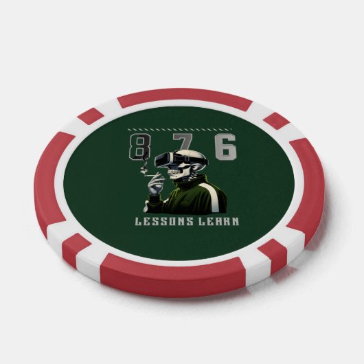 876 LESSONS LEARN Poker Chip ポーカーチップ (シングル)