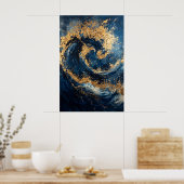 879抽象芸術 ポスター (キッチン)