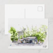 87: 上野公園 ポストカード (正面/裏面)