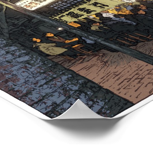 87：羅生門/新橋 ポスター (角)