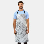 87thおよびNightz エプロン (着用した状態)