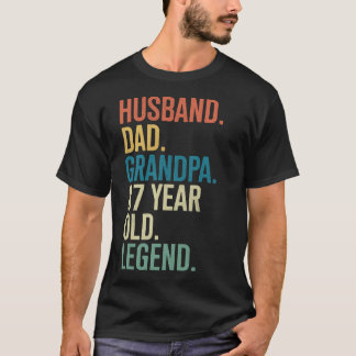 87th Birthday Husband Dad Grandpa Year Old Legend Tシャツ