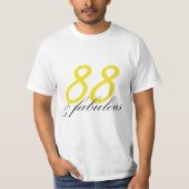 88と素晴らしい Tシャツ (正面)