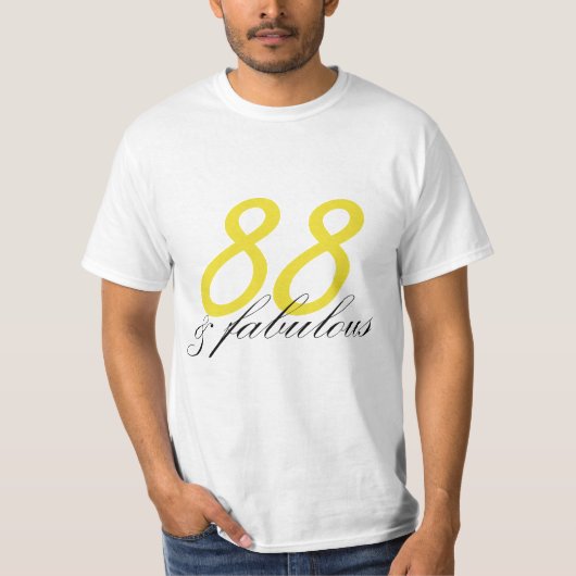 88と素晴らしい Tシャツ (正面)