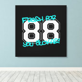 88年の新型 キャンバスプリント (インサイチュ (ウッドフロア))