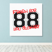 88年の新型 キャンバスプリント (インサイチュ (ウッドフロア))