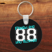 88年の新型 キーホルダー (正面)