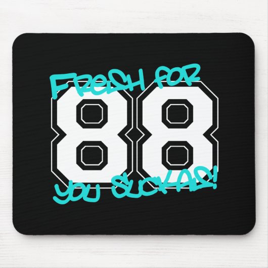 88年の新型 マウスパッド (正面)