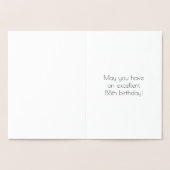 88番目の誕生日-インスパイアアールデコ検索"88" +名前 箔カード (内部)